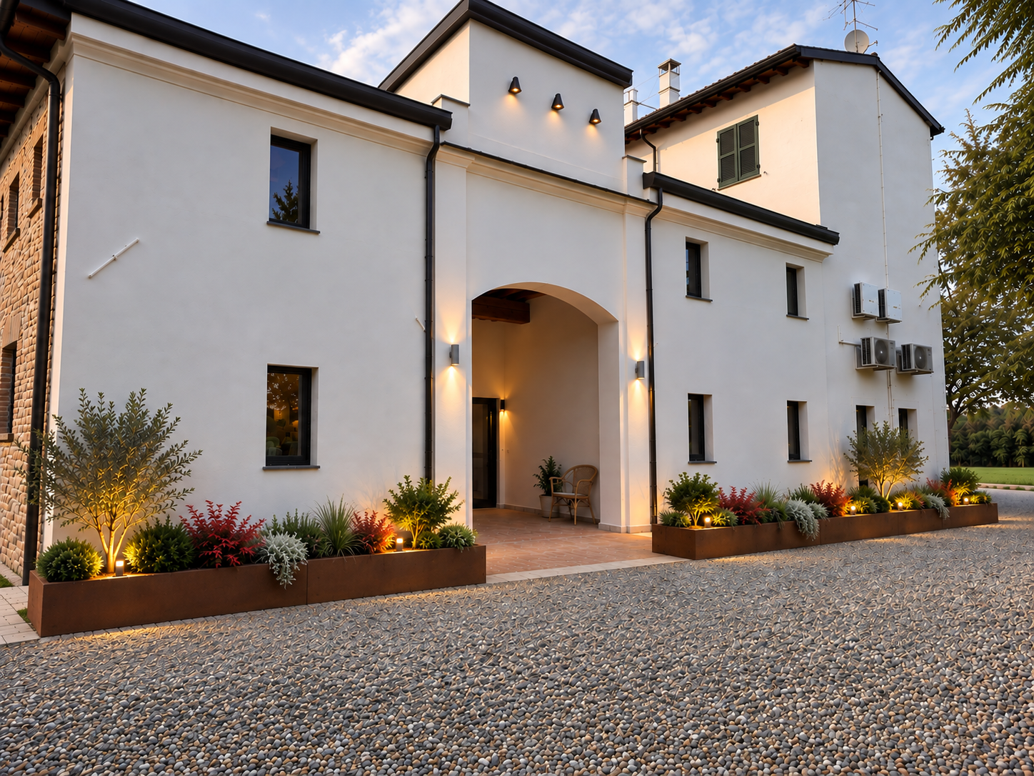 Esterno dell'agriturismo Torre di Francia